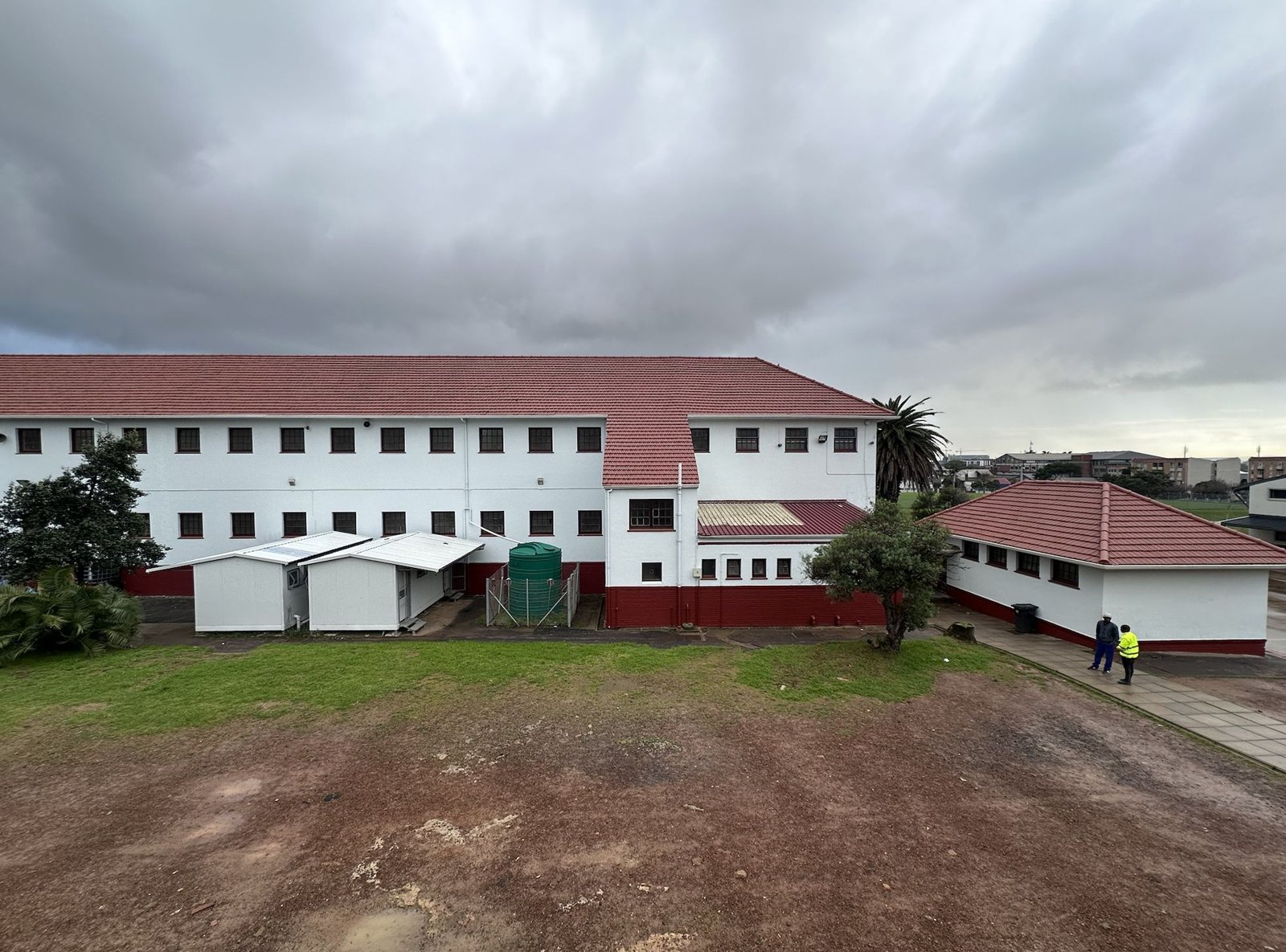 Thandokhulu High School after roof waterproofing and repainting